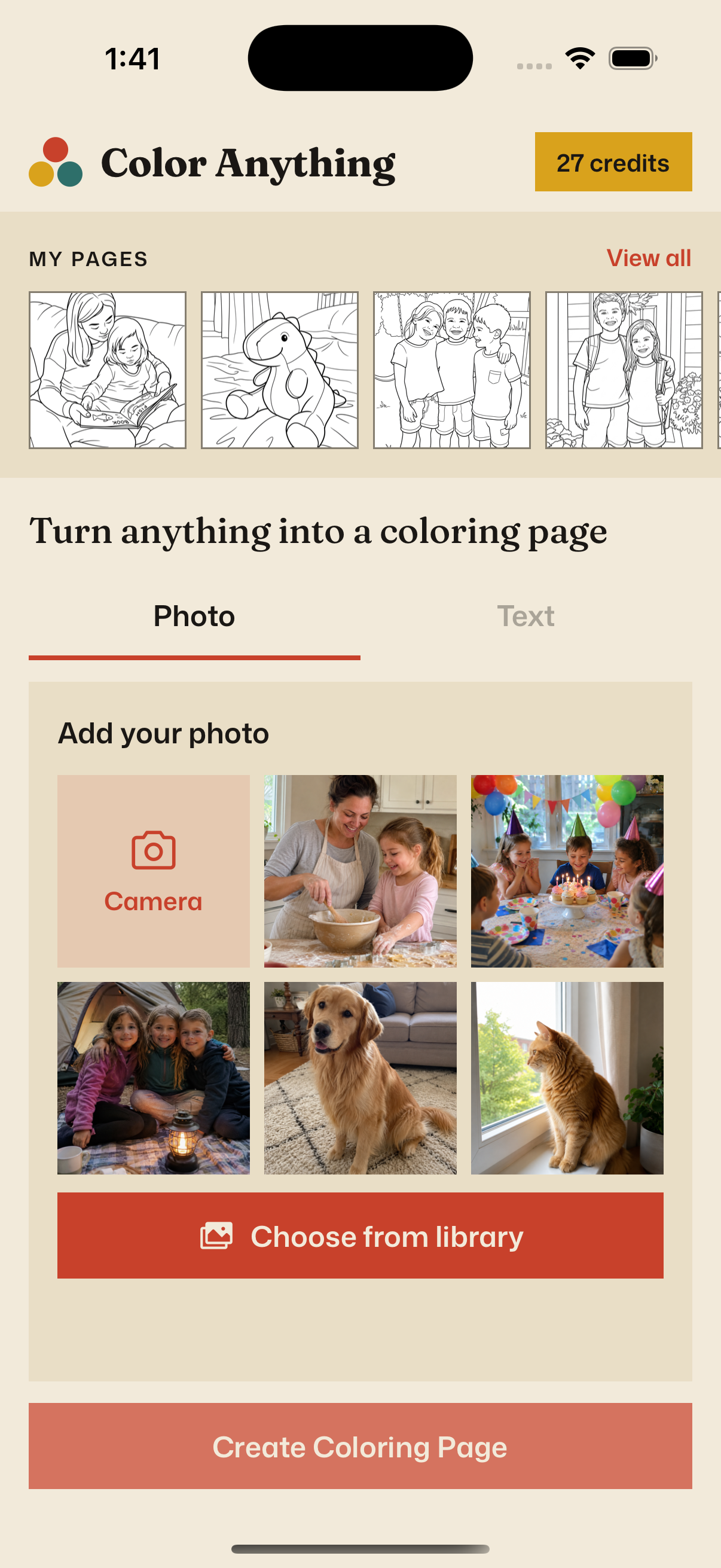 Color Anything app screenshot